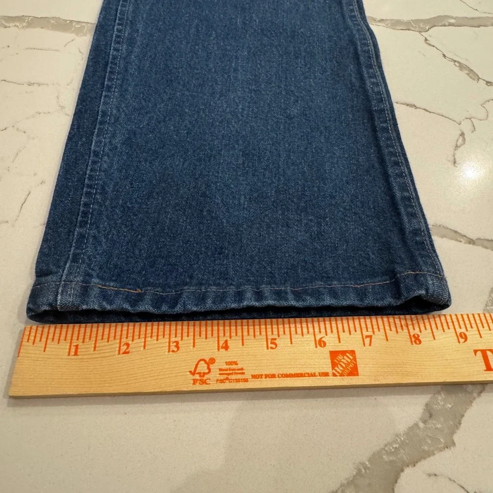 Wrangler 36MWZ Cowboy Cut Slim Fit Jeans Mens 40x32 Blue Indigo Denim 36MWZPD